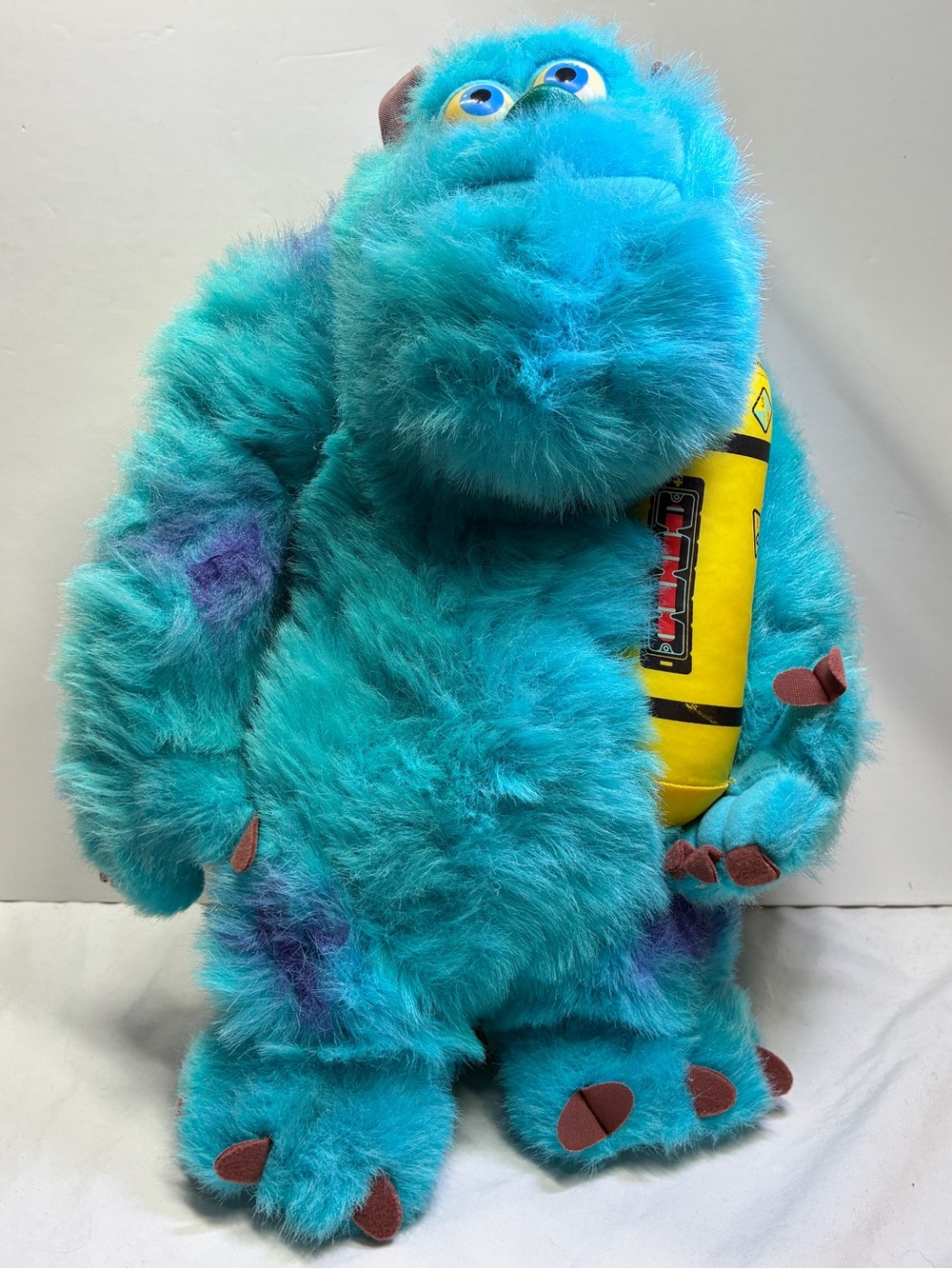 Disney MONSTERS INC. Bedtime Sulley Glow in the Dark Talking Plush 13" tested